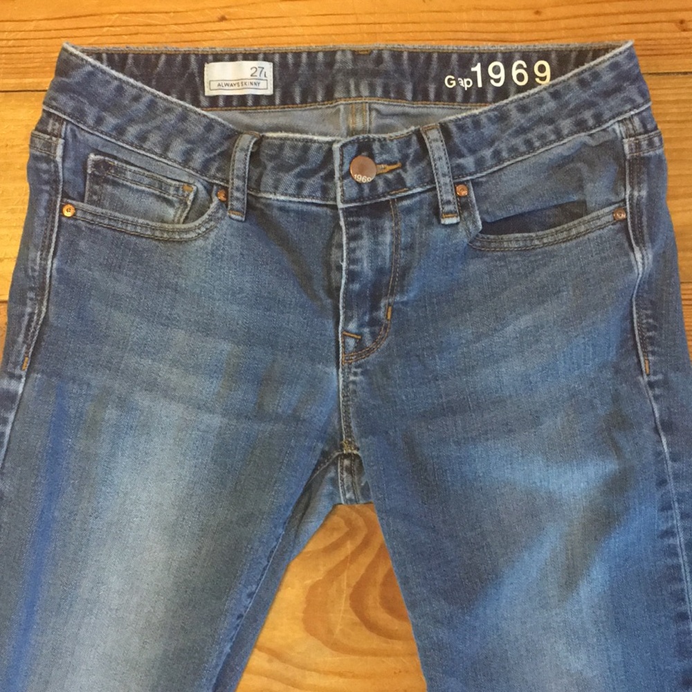 Gap Skinny Jeans 27 Long